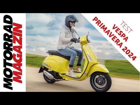 Yellow like spring – Vespa Primavera 2024 tested – Subtle sportiness and elegance