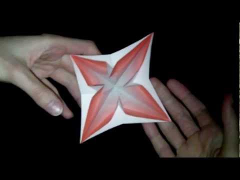 Origami 3D Popup: Tutorial #52