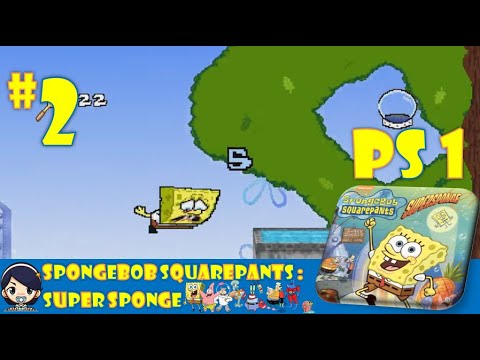 SpongeBob SquarePants - PS 1 - Walkthrough - SuperSponge # Part 2 Sandy's Tree Dome