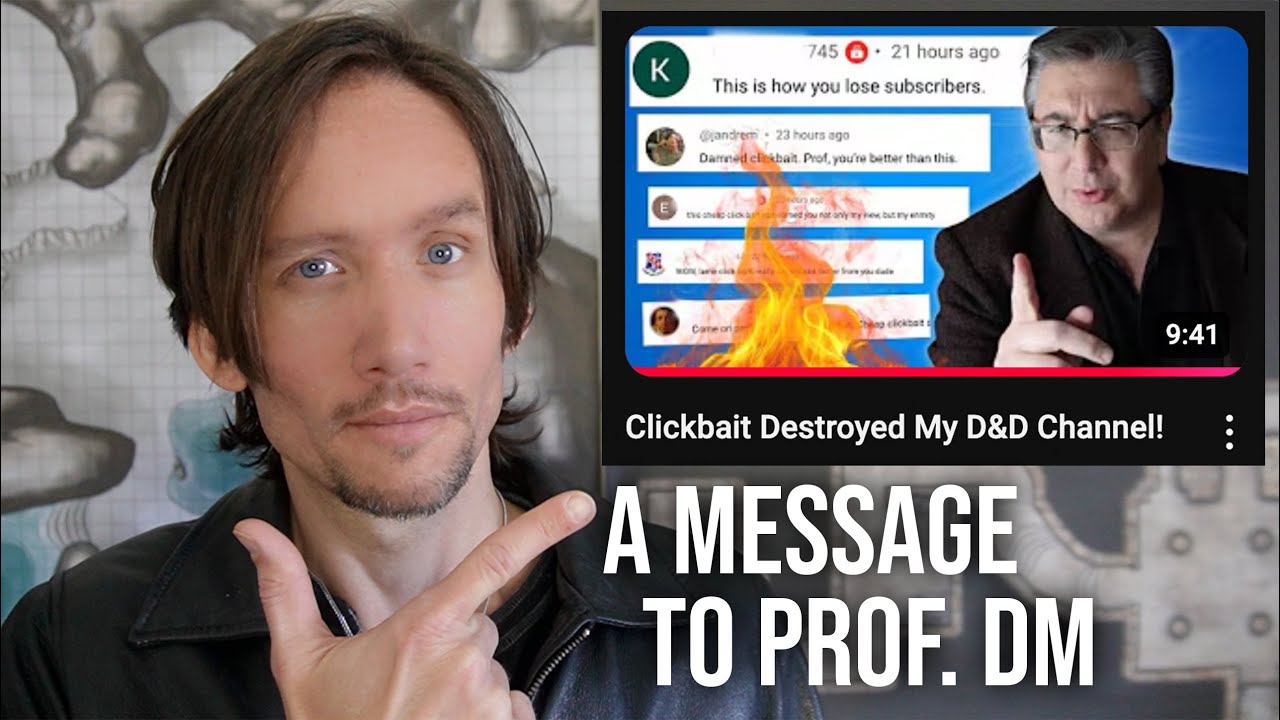 An Open Message to Professor DM (Dungeoncraft)