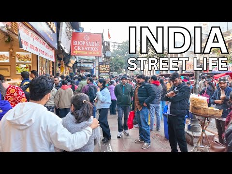 Walking in India 2026 🇮🇳 - Chandni Chowk Delhi Market | Real Street Life