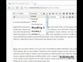 TinyMCE Tutorial An Introduction