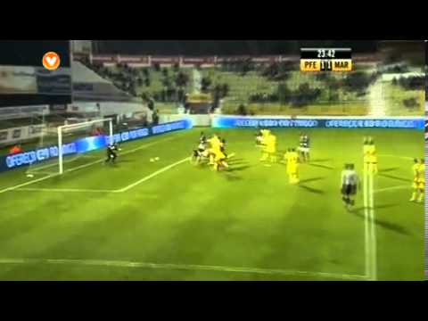 Gol de Rafael Miranda - Paços Ferreira 2 x 2 Marítimo (27.11.2012)