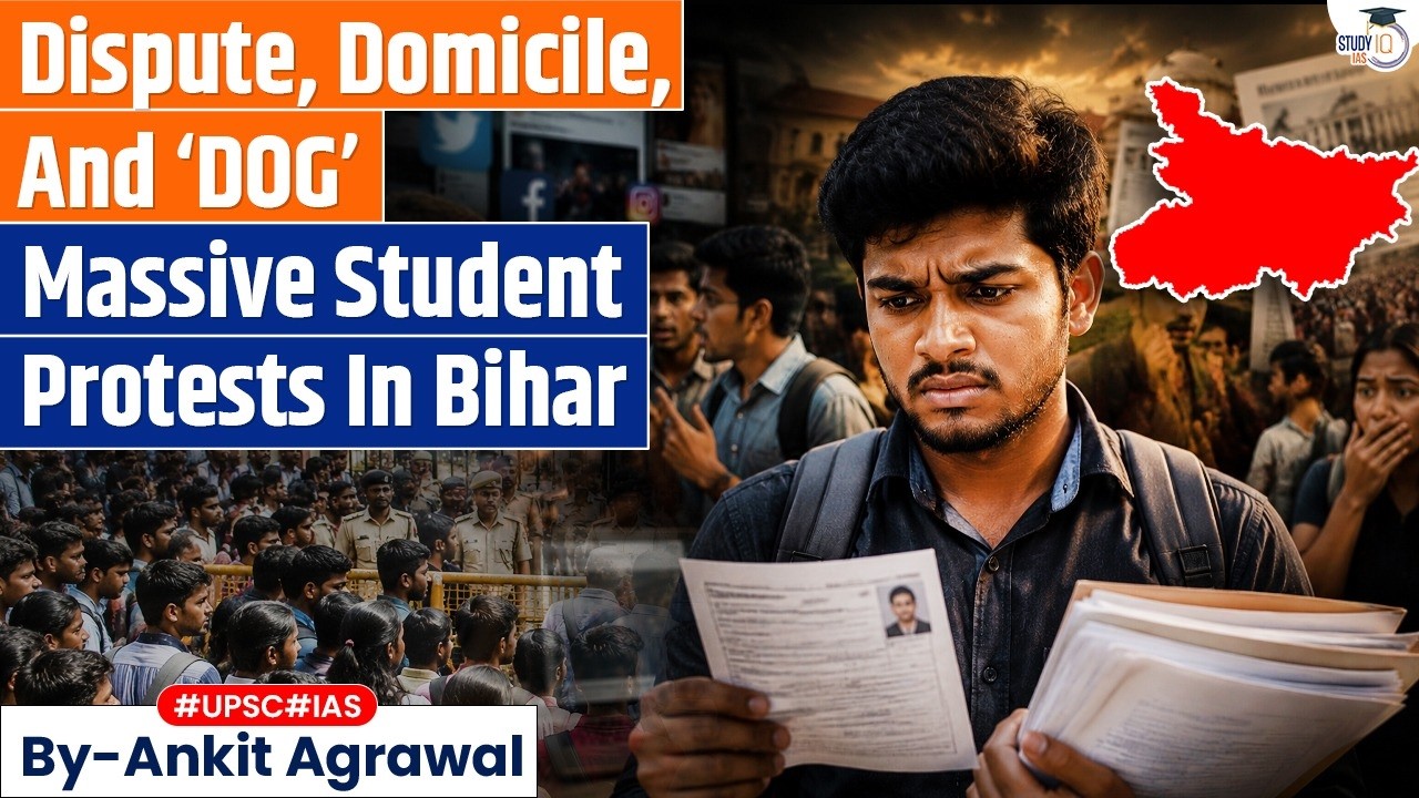 What’s behind fresh student protests in Bihar? Ankit Agrawal Study IQ