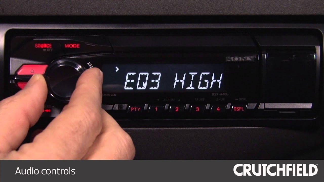 Как настроить магнитолу сони на русский язык - фото