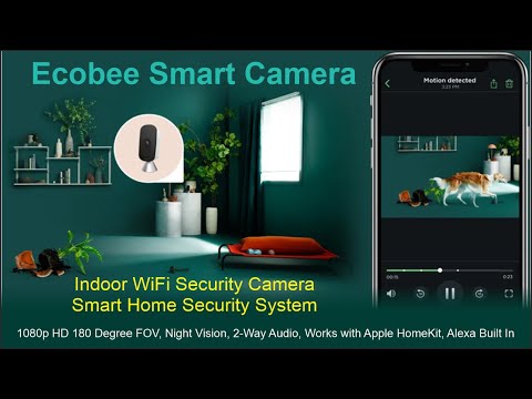 Ecobee Smart Camera-Ultimate Indoor Wi-Fi Security | Digi Devices