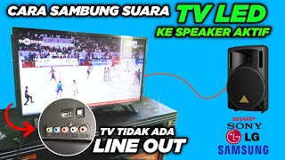 Download lagu FAILURE-PROOF!!! How to connect an LED TV's sound to active speakers mp3 Download lagu FAILURE-PROOF!!! How to connect an LED TV's sound to active speakers mp3