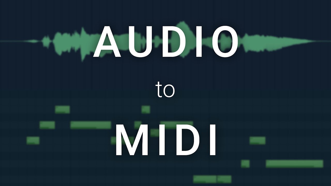 How To How To Convert Audio To MIDI In FL Studio 20