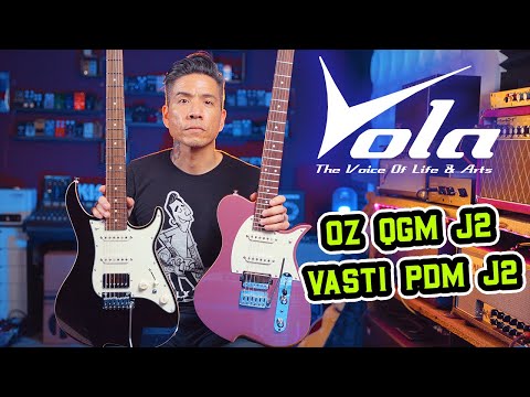 NAMM 2022 - The Vola OZ QGM J2 and Vasti PDM J2 with RJ Ronquillo