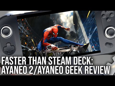 Faster Than Steam Deck! AyaNeo 2/AyaNeo Geek Review: State-of-the-Art Handheld Performance