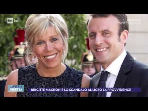 Chi è Brigitte Macron, l'ex prof e oggi "première dame"? - La Vita in Diretta 17/01/2018
