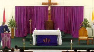 preview picture of video 'Lenten Mission @ StFrancis|Day5|Fr S.Ransome|Part 1| Holy Mass'
