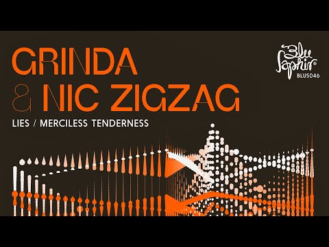Grinda & Nic ZigZag - Lies (Blu Saphir 046)