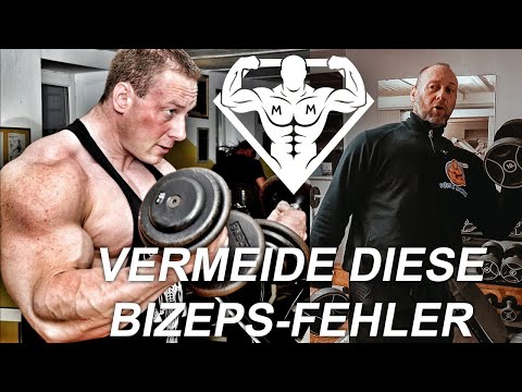 Häufige Fehler beim Bizeps-Training. Deswegen bleiben deine Arme dünn !