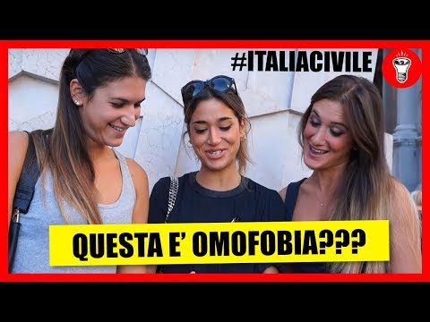 Questa è Omofobia? - #ITALIACIVILE - [Esperimento Sociale] - theShow