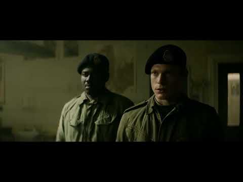 '71 trailer frame: Jack O'Connell running through back alleys at night