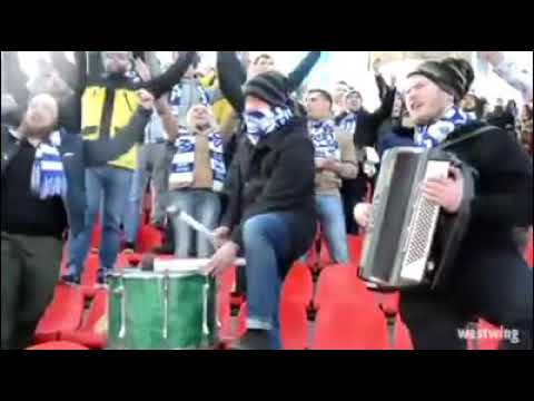 Video 2 | Rusya’da Sokol Saratov Tribünleri Oldukça Orjinal