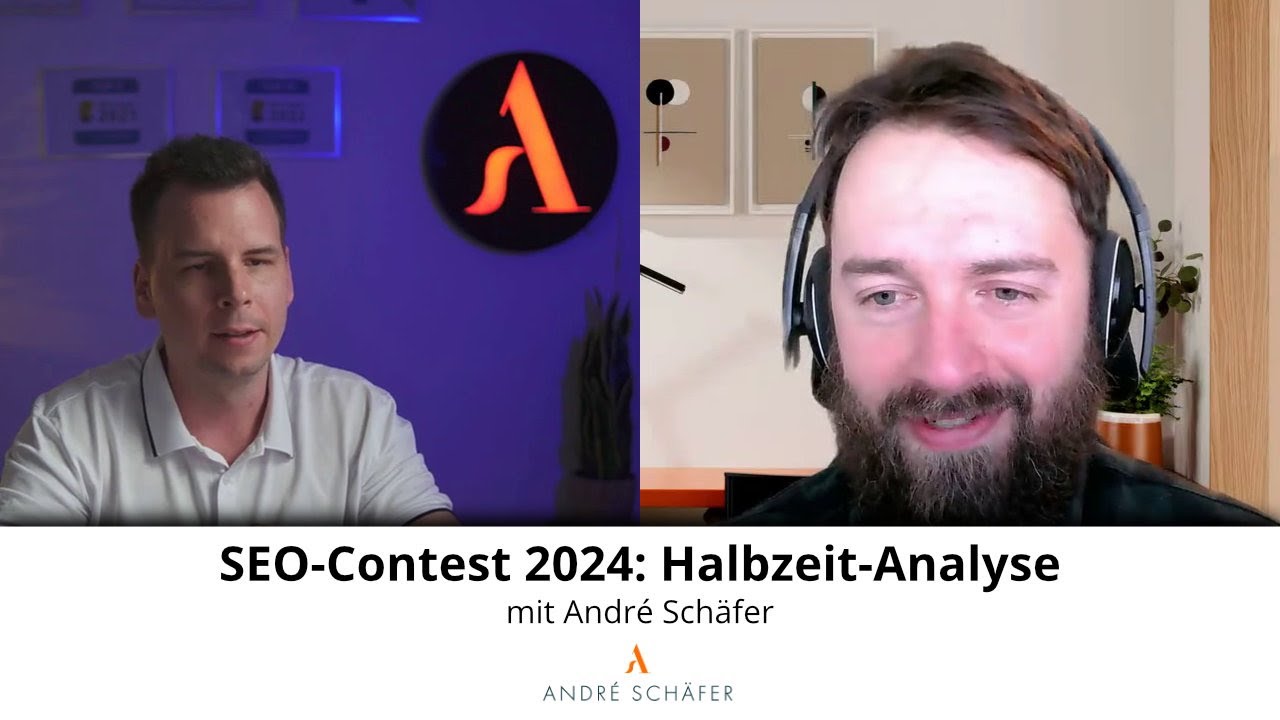Thumbnail der Halbzeitanalyse im SEO Content 24, André Schäfer als eingeladener Experte