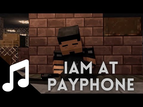 Averous Arex - Payphone x call me maybe - "iam at payphone" (Music Video) [Minecraft Animation] (Part 2) | Zombie