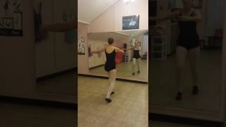 Working jazz pirouettes