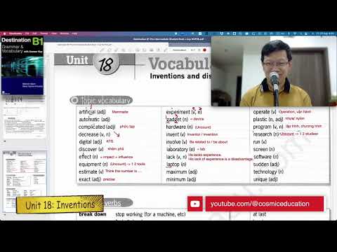 Destination B1   Unit 18 Vocab   Inventions