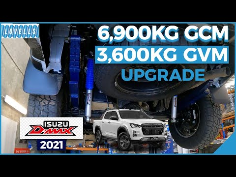 Isuzu D-Max 2021 - GCM and GVM upgrade