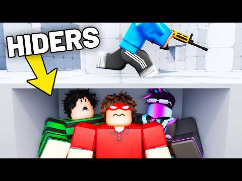 I Hosted The BIGGEST YOUTUBERS Hide & Seek In Rivals!