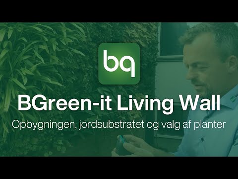 Se och hör Torben Hoffmann berätta om hur man bygger en BGreen-it Living Wall grön vägg