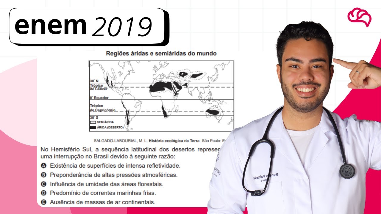 Resolução em Vídeo — Questão 57 ENEM 2019