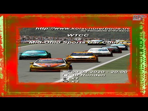 GTR2 Kölschbierbude: WTCC - Mid-Ohio/Start 20:02h 09-03-2020