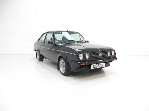 A Legendary Ford Escort Mk2 RS2000 Custom in Splendid Condition - SOLD!
