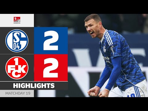 EDIN DŽEKO On Target As Schalke Snatch A Point! | SCHALKE 04 - KAISERSLAUTERN | MD 19 - Bundesliga 2