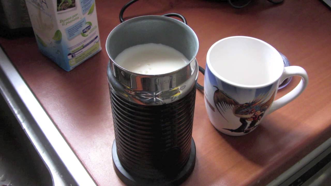 Cappuccino Vegano - Latte di soia - Aeroccino Nespresso