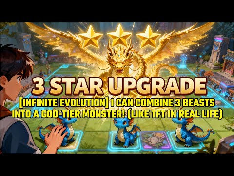 [Infinite Evolution] I Can Combine 3 Beasts into a GOD-TIER Monster! (Like TFT in Real Life)