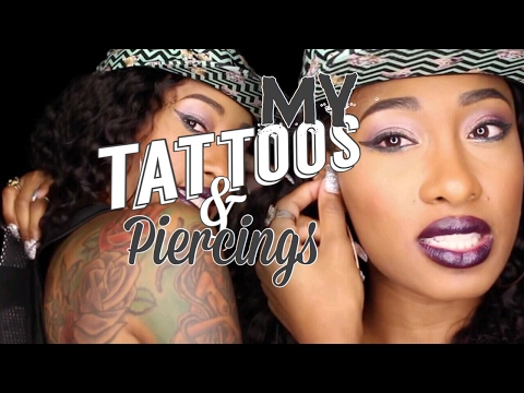 ALL ABOUT MY TATTOOS AND PIERCINGS  | TAASHA RENEE
