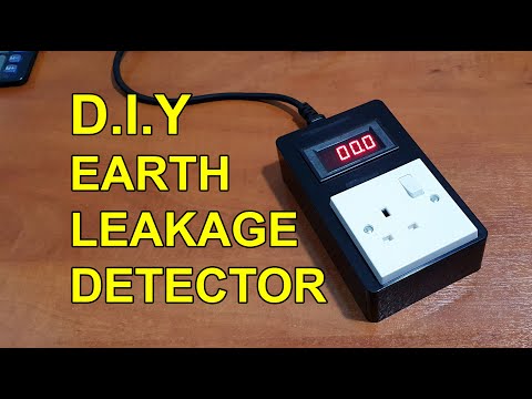 What is mains earth leakage current? - build your own detector
