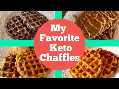 Keto Chaffles - My 4 Favorite Ways to Make a Chaffle
