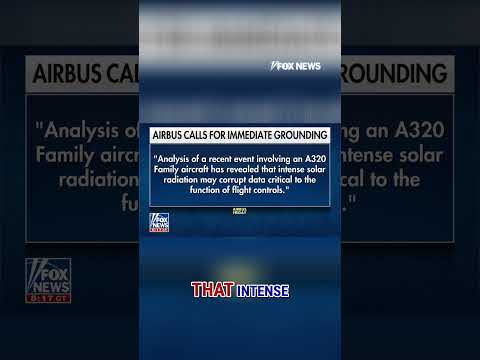 JUST IN: 6,000 Airbus planes grounded after glitch discovered #foxnews #news #us #fox