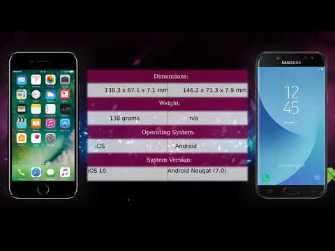 Apple iPhone 7 vs Samsung Galaxy J5 2017 - Phone comparison