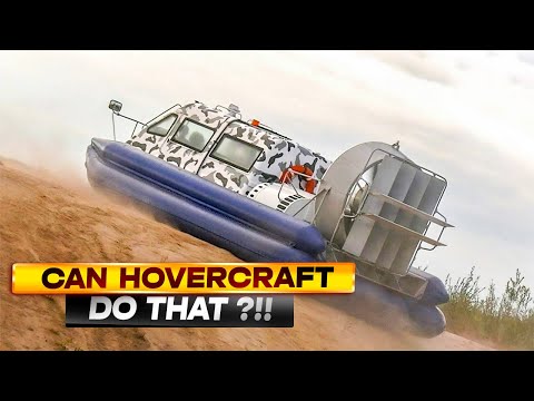 That’s what huge hovercraft  can really do! Sirius - amphibious dream ATV!