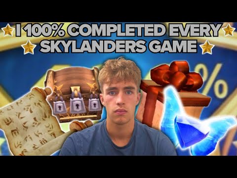 I 100% Completed EVERY Skylanders Game!