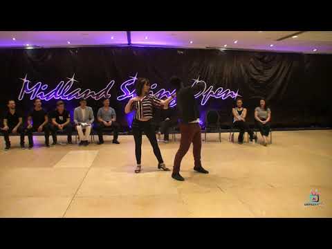 Ekow Oduro and Michelle Khieu - All Star J&J - Midland Swing Open 2018