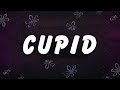 FIFTY FIFTY - Cupid (sped up) Twin Version (Lyrics) 