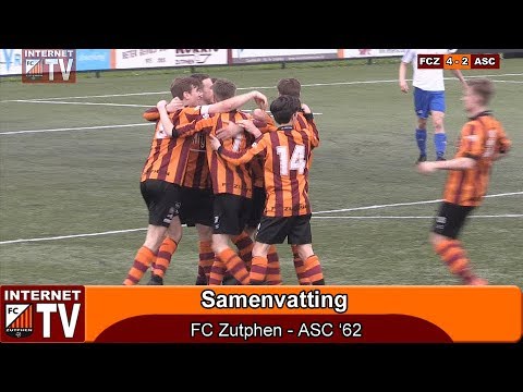 Samenvatting FC Zutphen - ASC'62 (4-2)