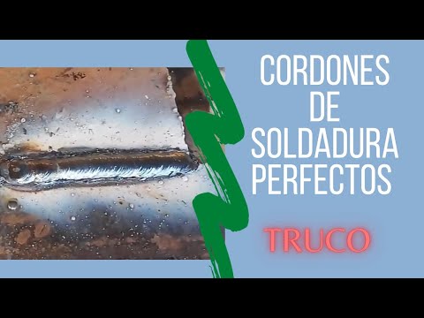 como hacer un buen cordón de soldadura, esto no lo veras en ningún lado