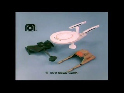 Mego Star Trek Model Starships Toy Commercial from 1980