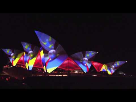 Vivid Sydney Opera House - Sydney 2013 HD 720p