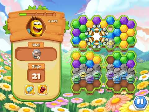 Bee Brilliant Blast 40 - No Boosters (by match3news.com)