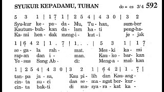 Download lagu SYUKUR KEPADAMU, TUHAN | Lagu Baptis | Puji Syukur No. 592 mp3 Download lagu SYUKUR KEPADAMU, TUHAN | Lagu Baptis | Puji Syukur No. 592 mp3
