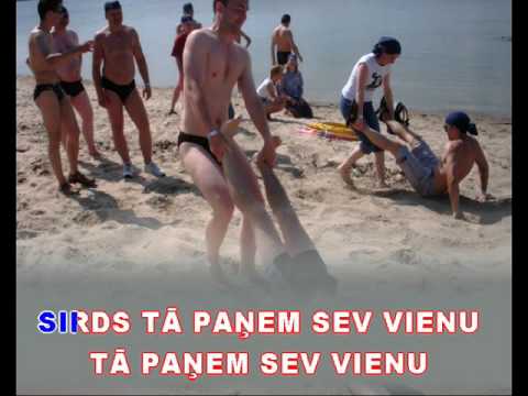 Sirdij jau nevajag skautu - karaoke "Agrais rīts" www.kar.lv